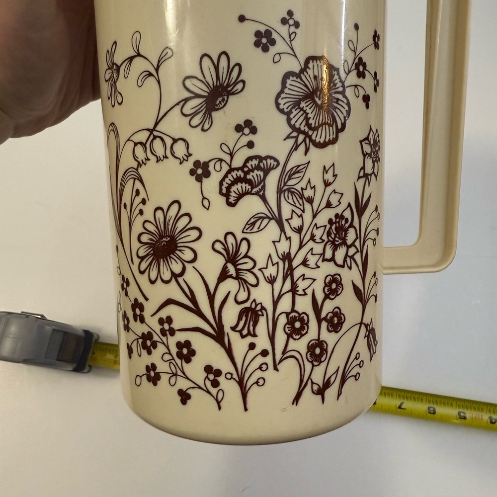 Vintage Floral Cream Pitcher - Picture 2 of 2